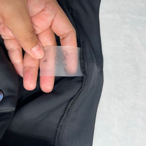 Calia Black Sculpt 5 Pocket Golf Pants 4 Women - Picture 9 of 14